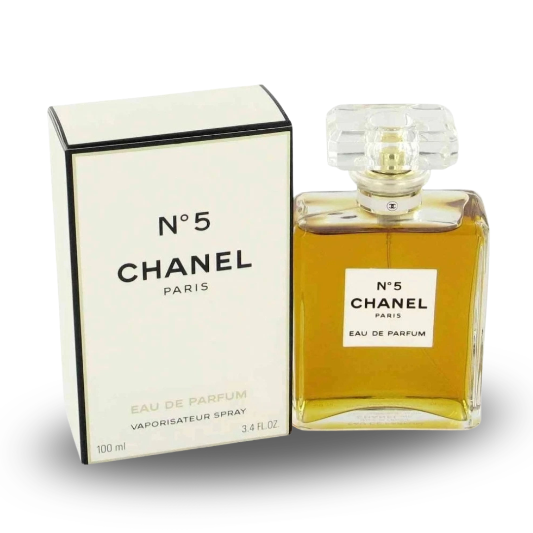 KIT 5 PERFUMES (Chanel N5 - Velvet Gold - Good Girl - Scandal - Yara Lattafa)