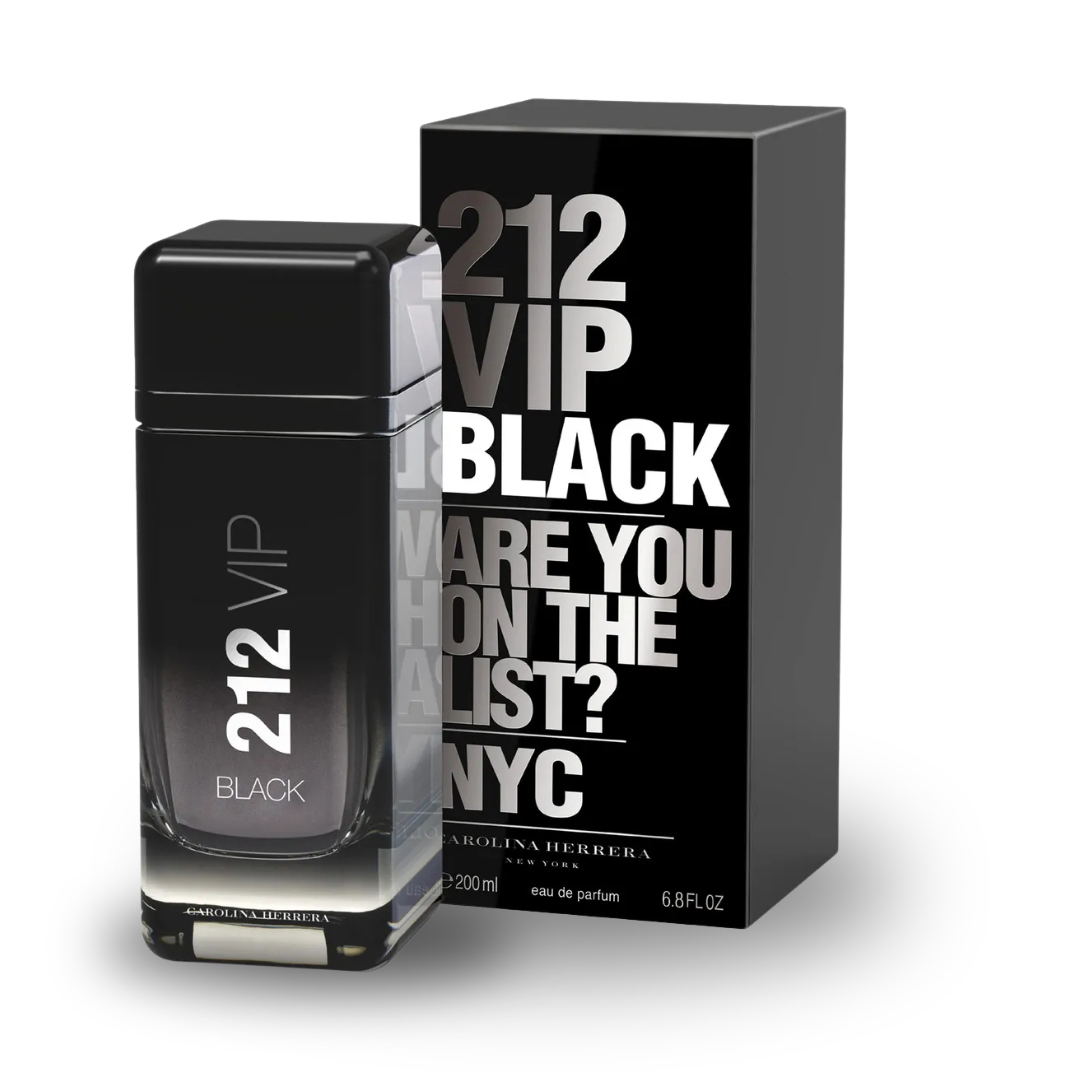 Kit de 4 Perfumes Masculinos – 212 VIP Black + 1 Million + Sauvage + Invictus