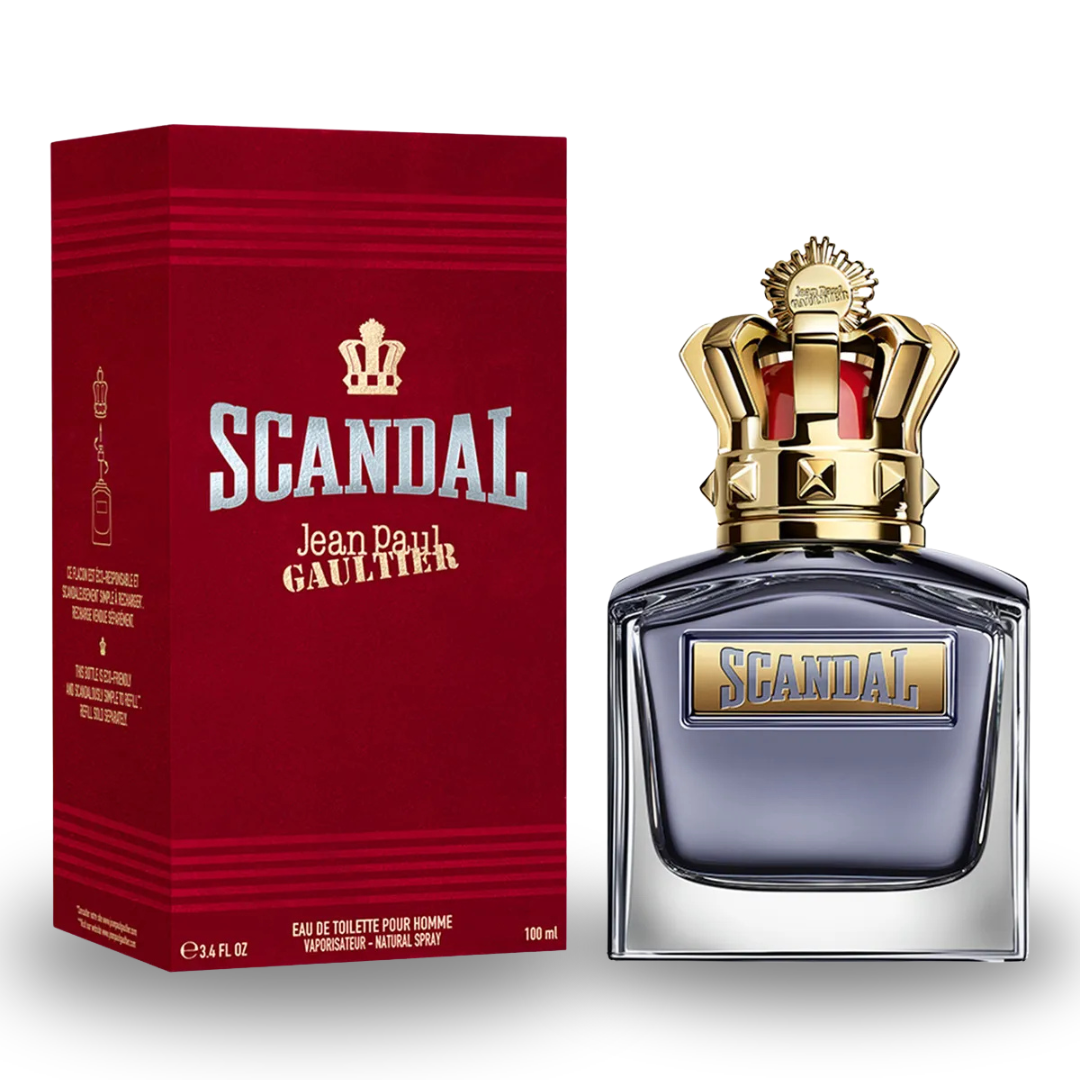 Kit 4 Perfumes Masculinos – Oud Saffron + Scandal + Khamrah + Club de Nuit