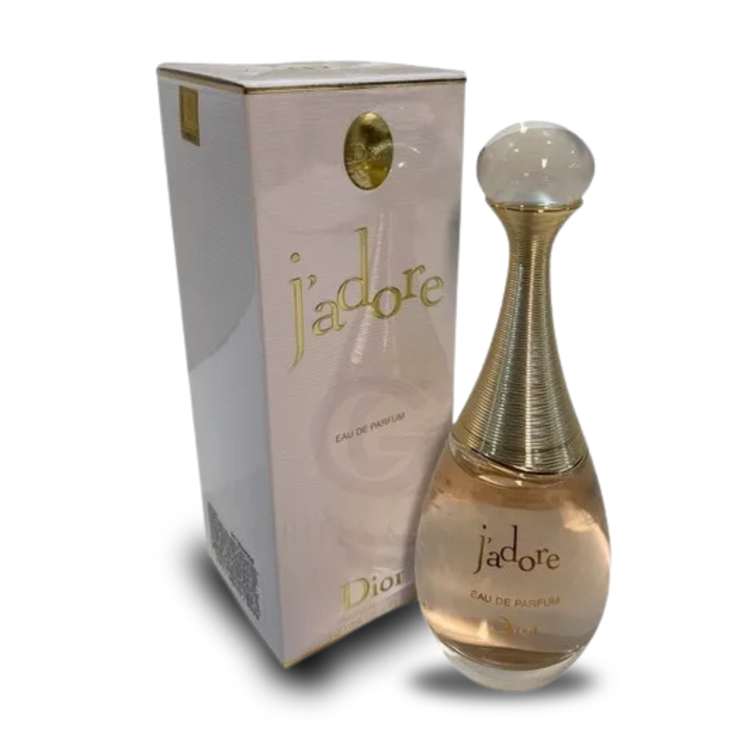 Kit de 5 Perfumes Femininos + Perfumero Recargable – Ariana Grande + J’adore + Good Girl + Scandal + Yara