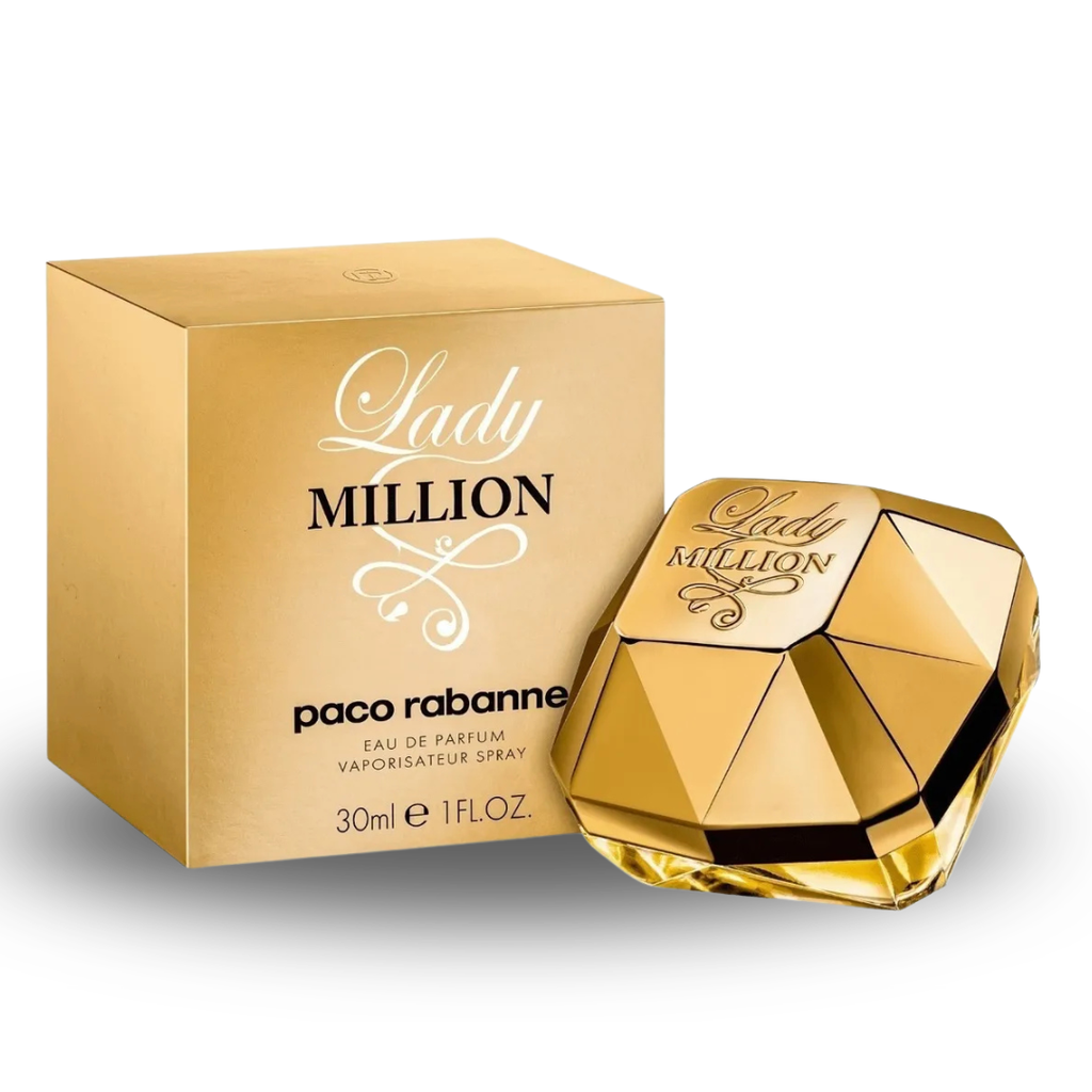 Kit de Perfumes Femininos – Lady Million + 212 VIP Rosé + J’adore + Yara
