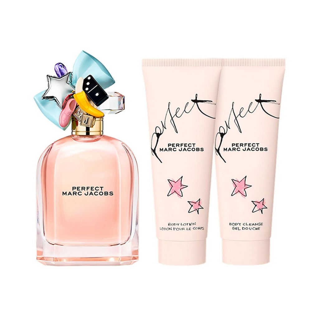 MARC JACOBS  Perfect EDP 100 ml + Body Lotion 75 ml + Shower Gel 75 ml
